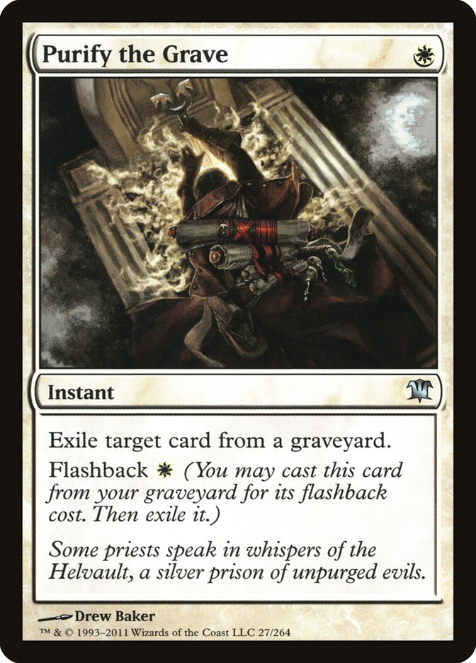 Purify the Grave card front