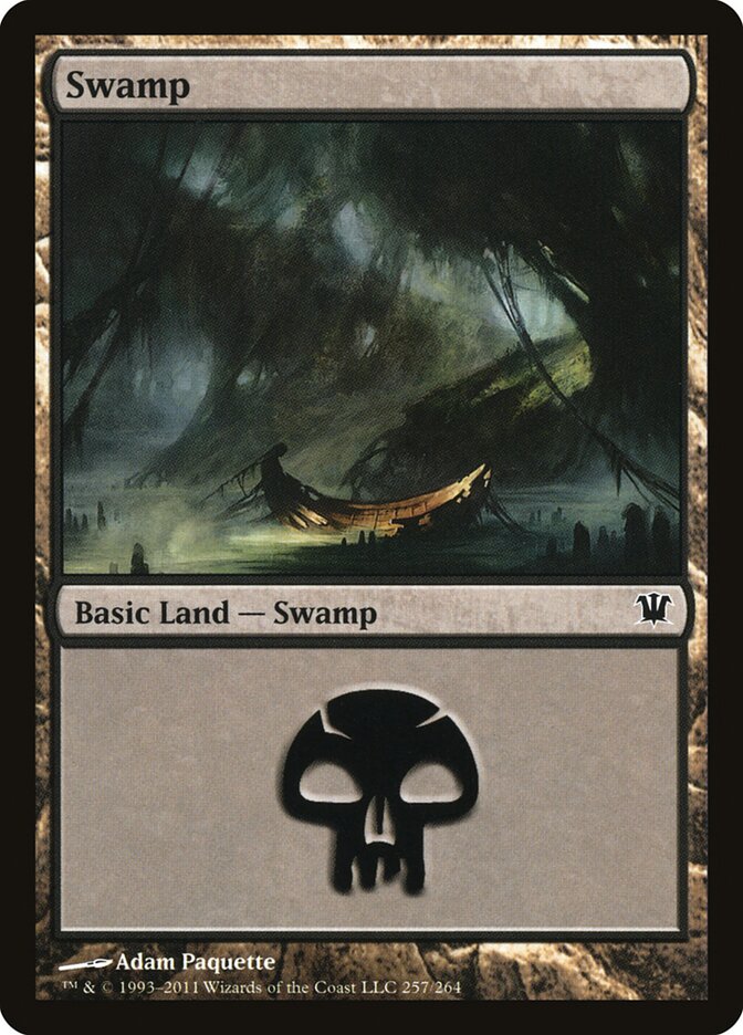 Swamp card front