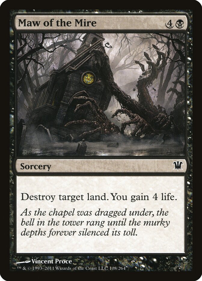 Maw of the Mire card front