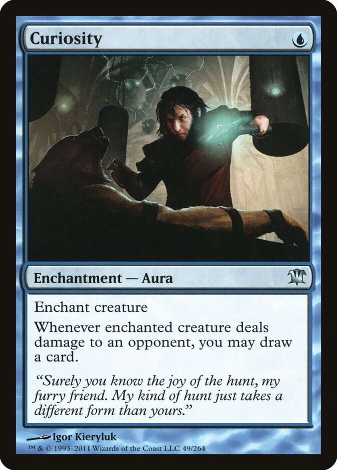 Curiosity card front