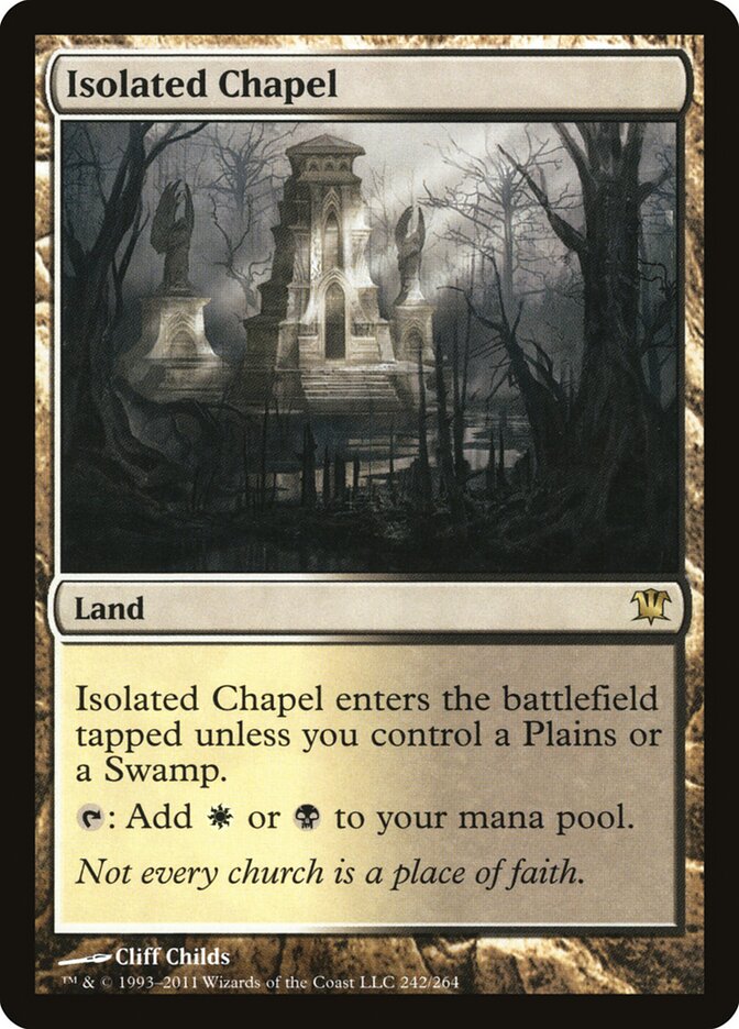 Isolated Chapel card front