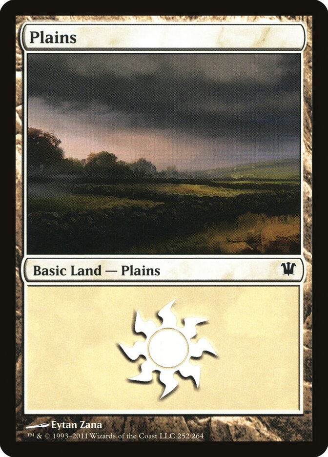 Plains card front
