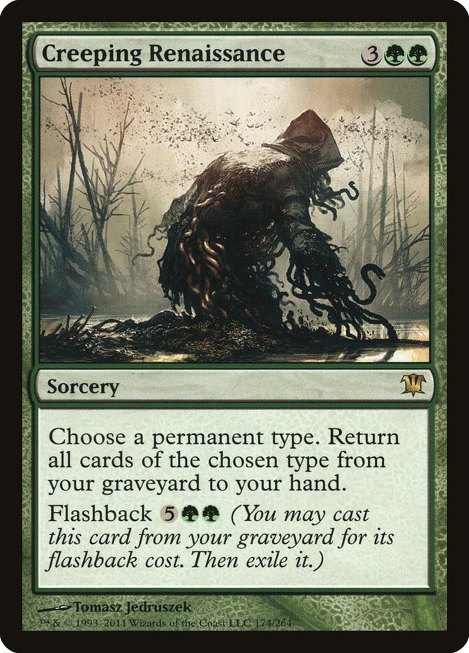 Creeping Renaissance card front