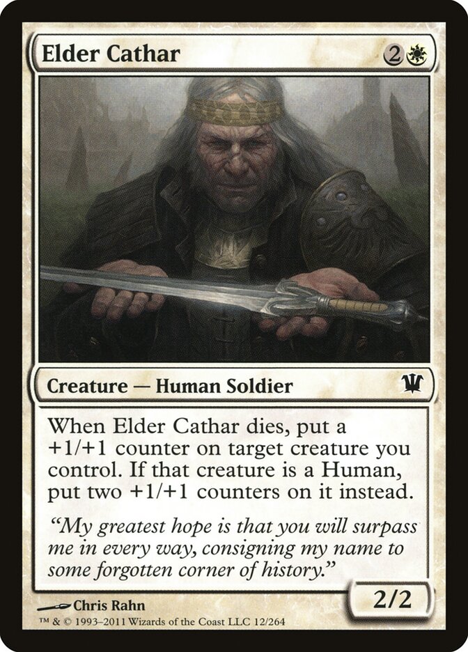 Elder Cathar card front