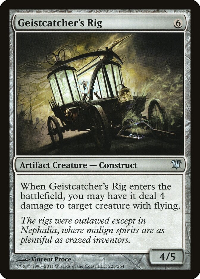 Geistcatcher's Rig card front