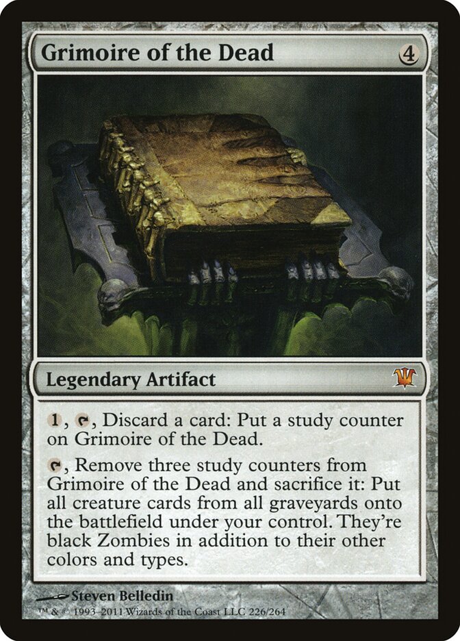 Grimoire of the Dead card front