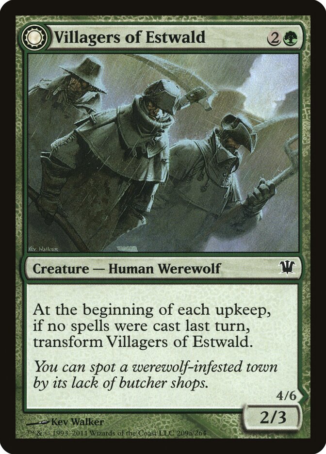 Villagers of Estwald card front