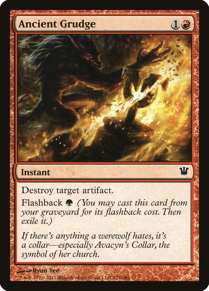 Ancient Grudge card front