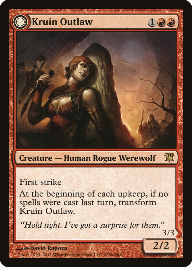 Kruin Outlaw card front
