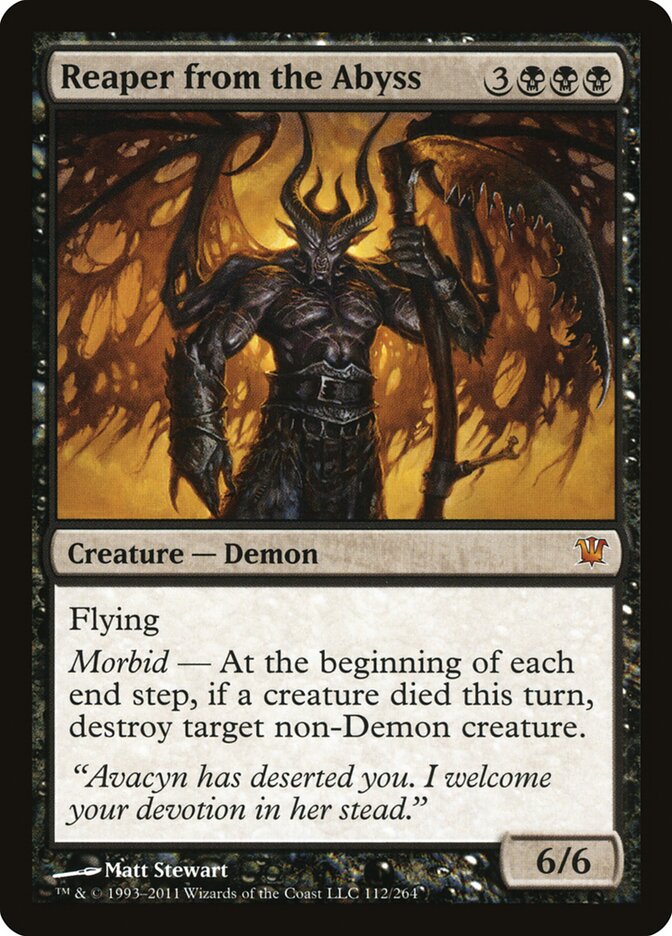 Reaper from the Abyss card front