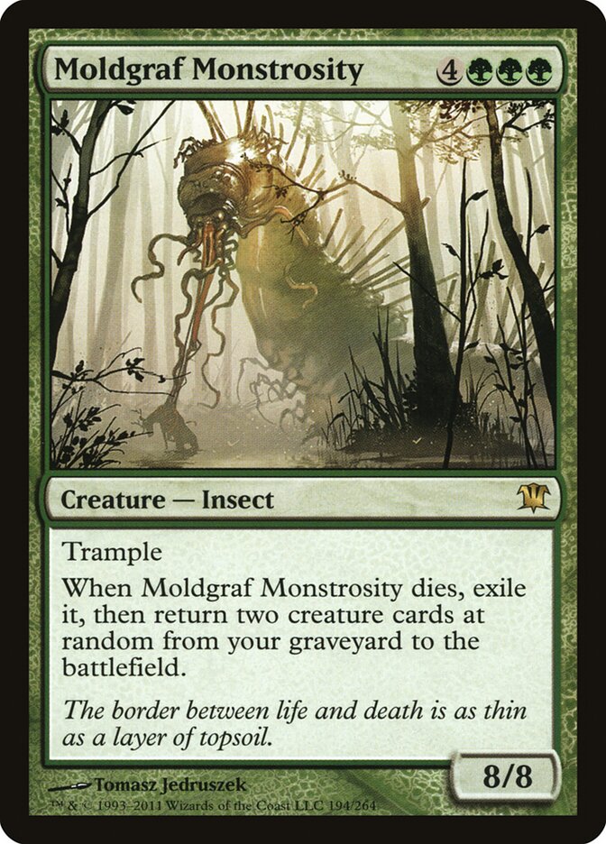 Moldgraf Monstrosity card front