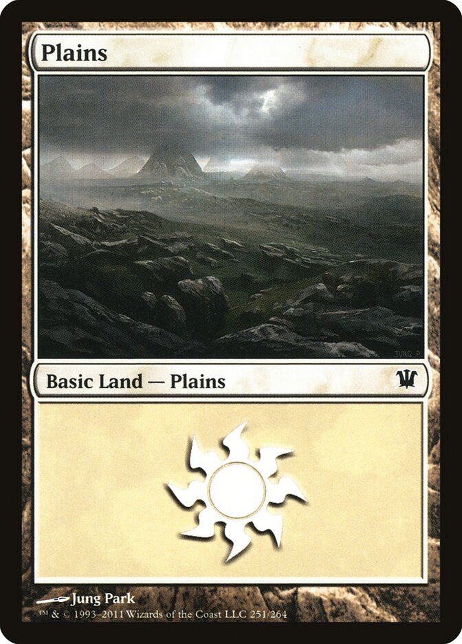 Plains card front