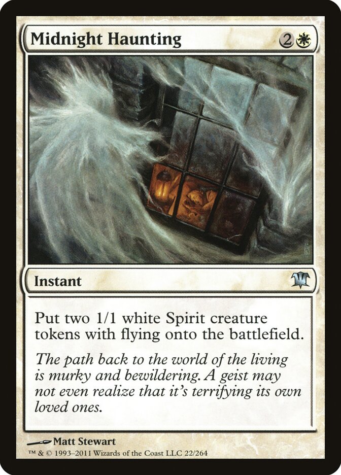 Midnight Haunting card front
