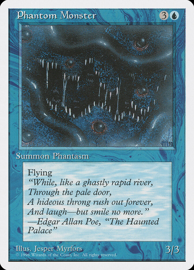 Phantom Monster card front