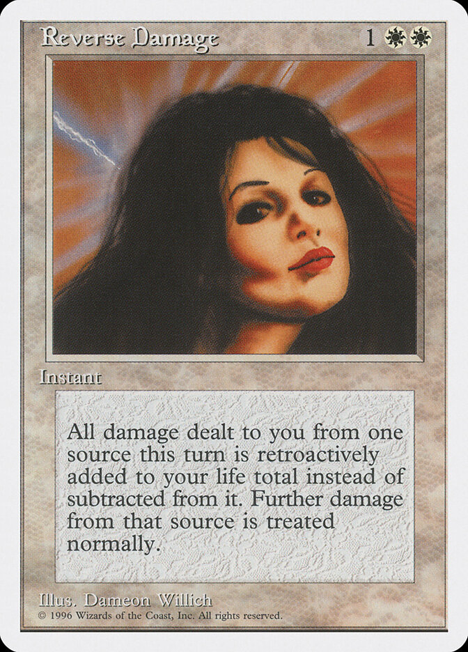 Reverse Damage card front