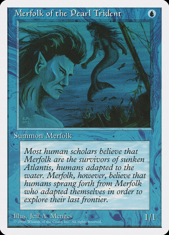 Merfolk of the Pearl Trident card front
