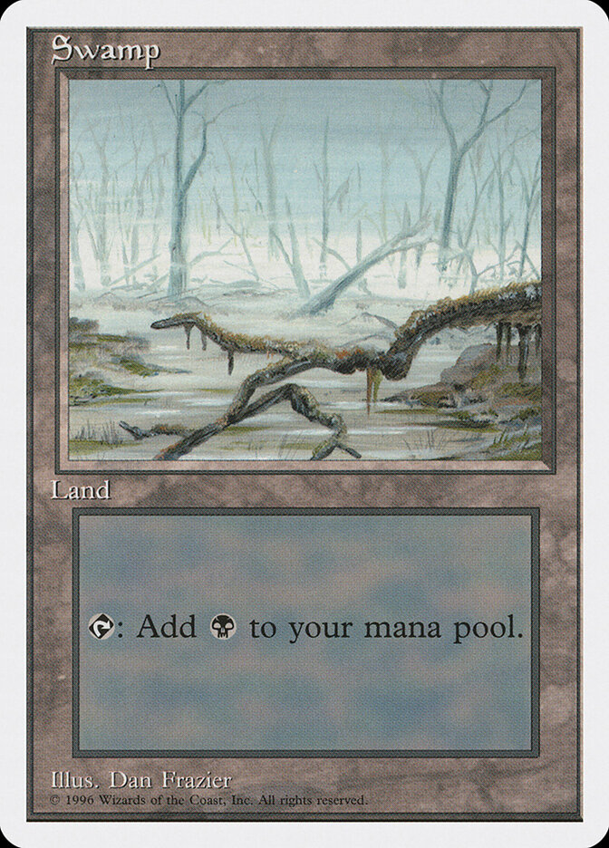 Swamp card front