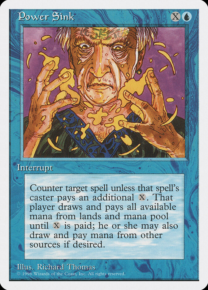 Power Sink card front