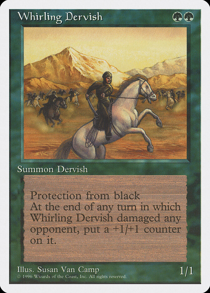 Whirling Dervish card front