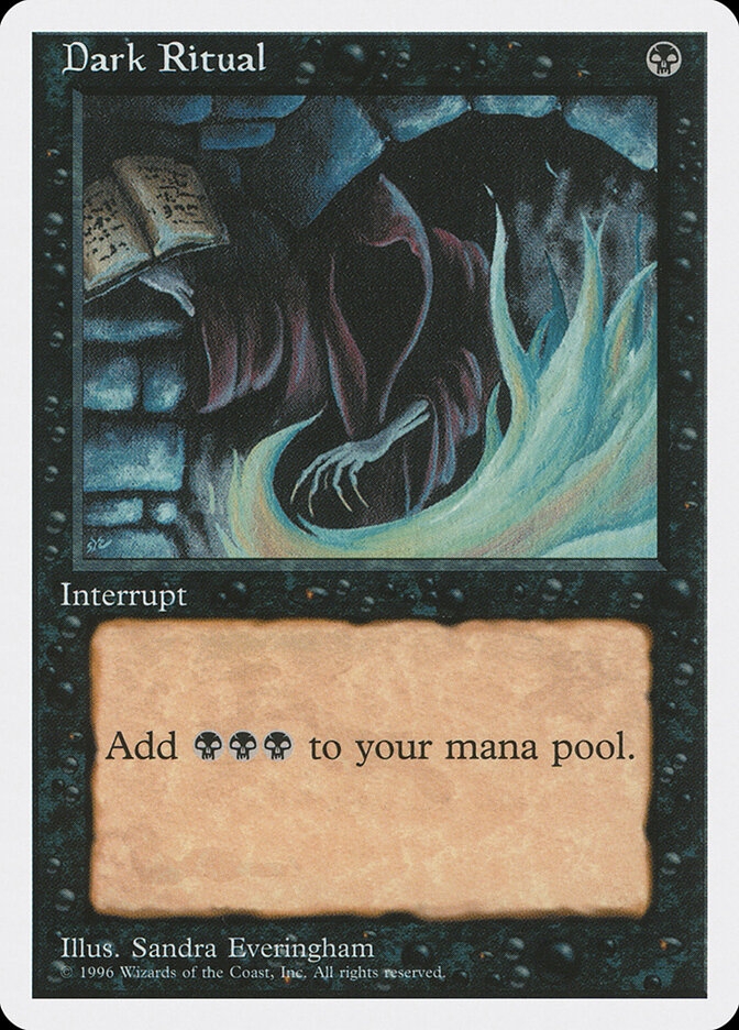 Dark Ritual card front