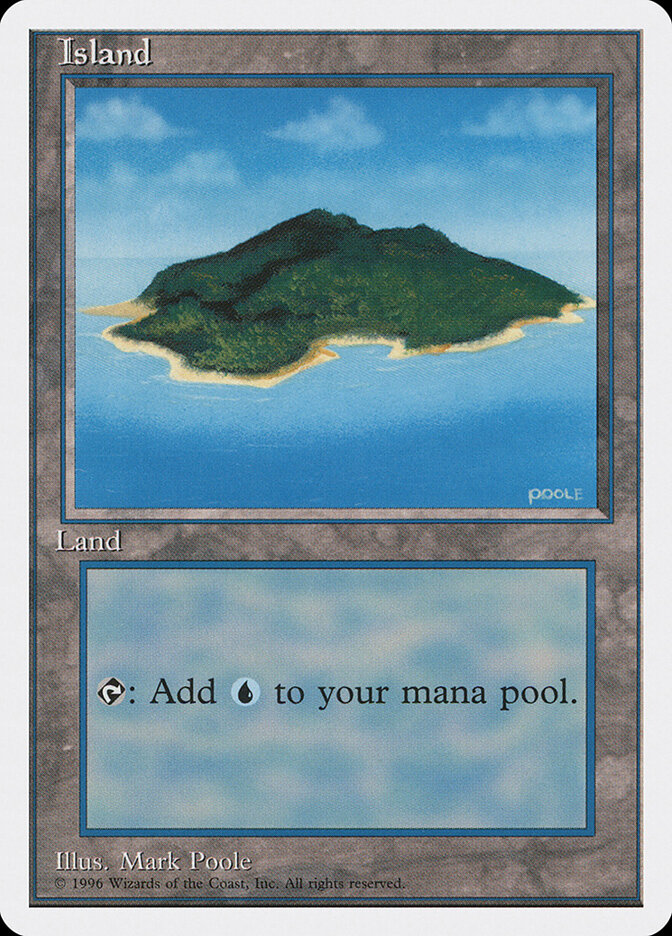 Island card front