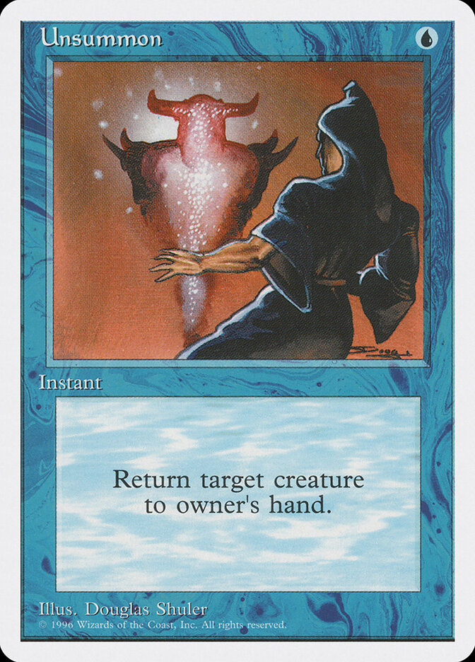 Unsummon card front