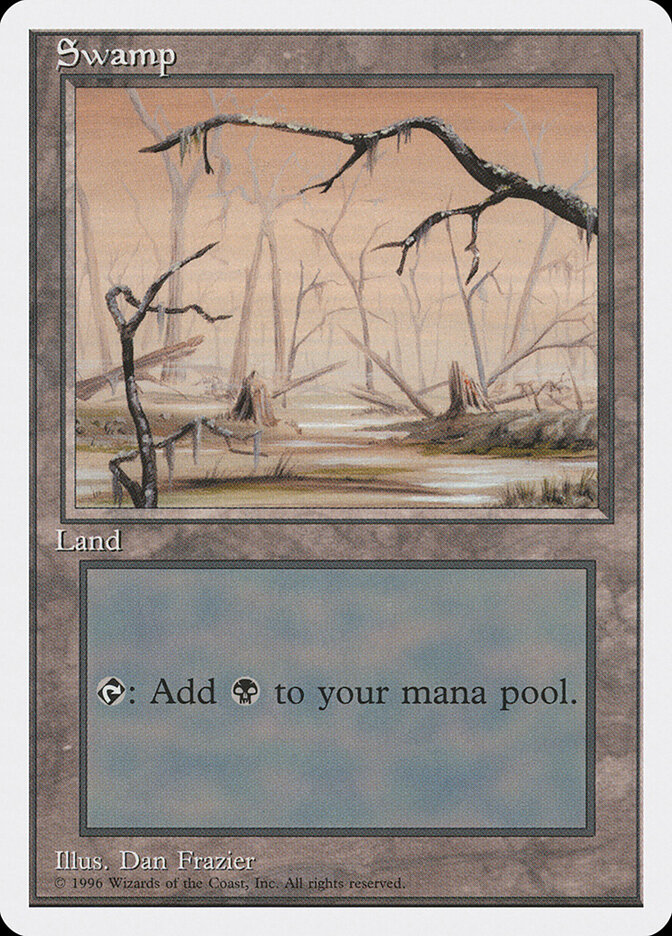 Swamp card front