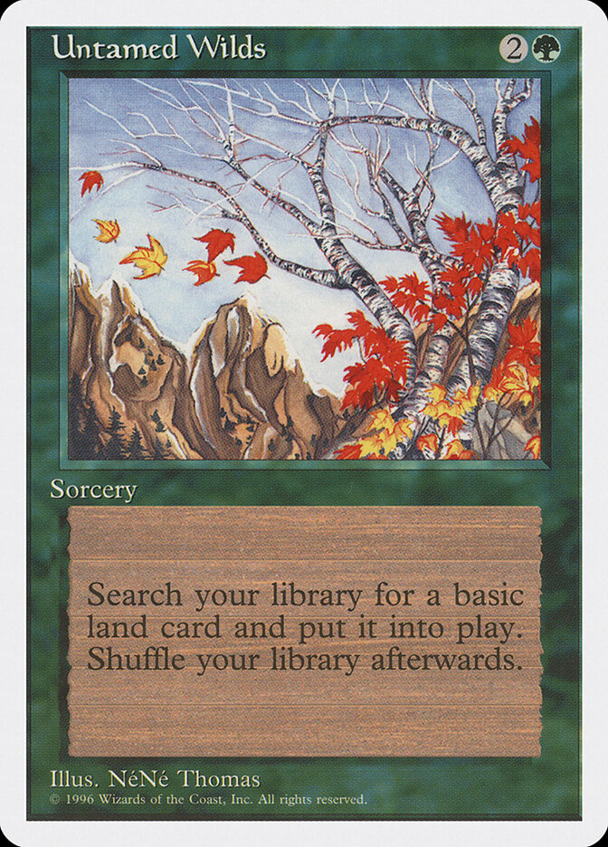 Untamed Wilds card front