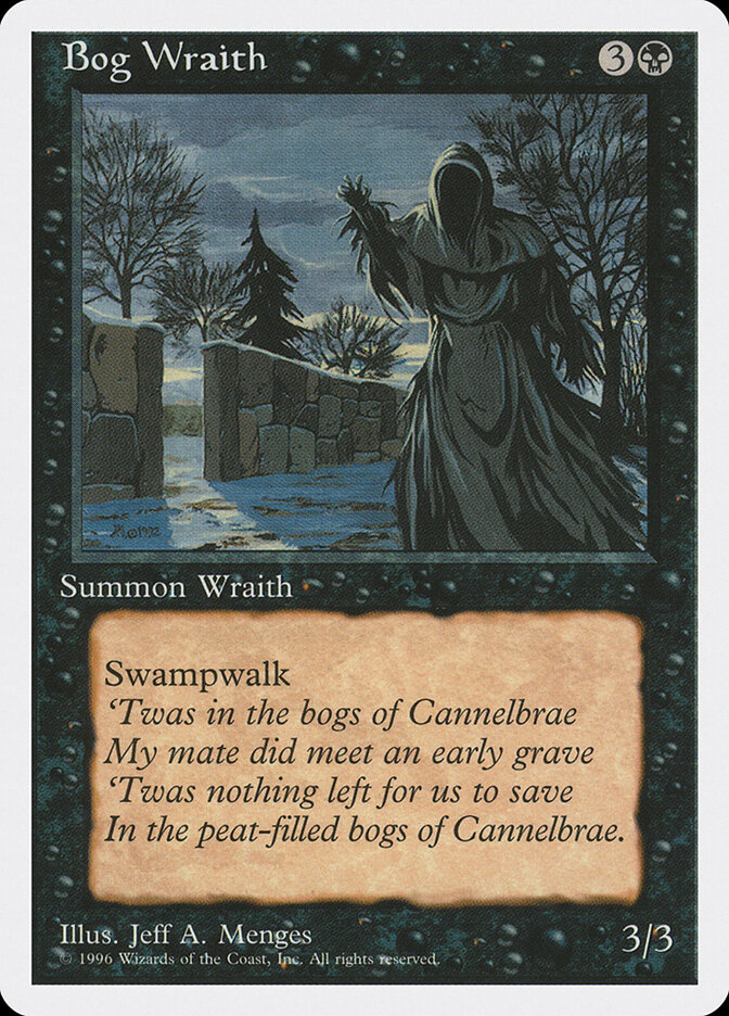 Bog Wraith card front