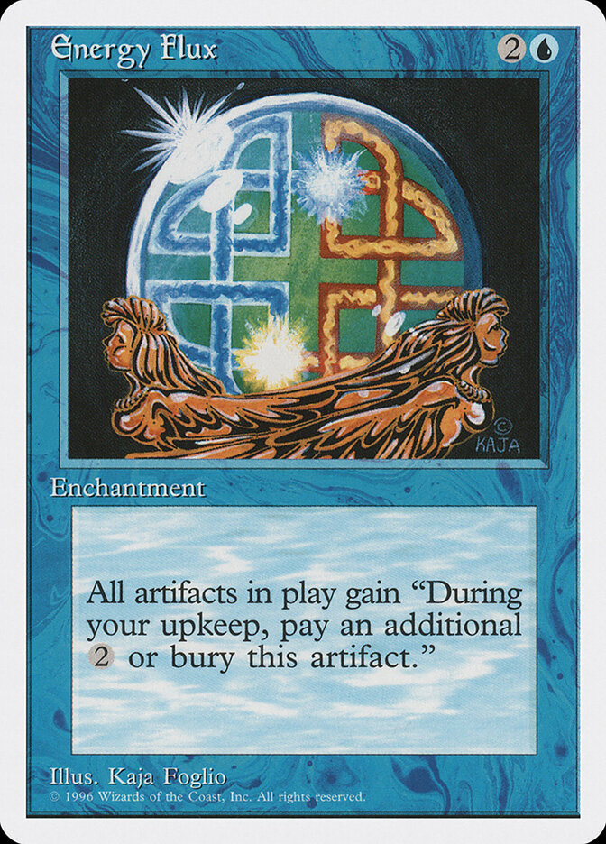 Energy Flux card front