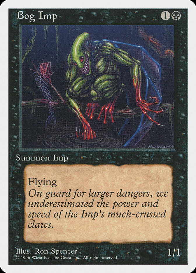 Bog Imp card front