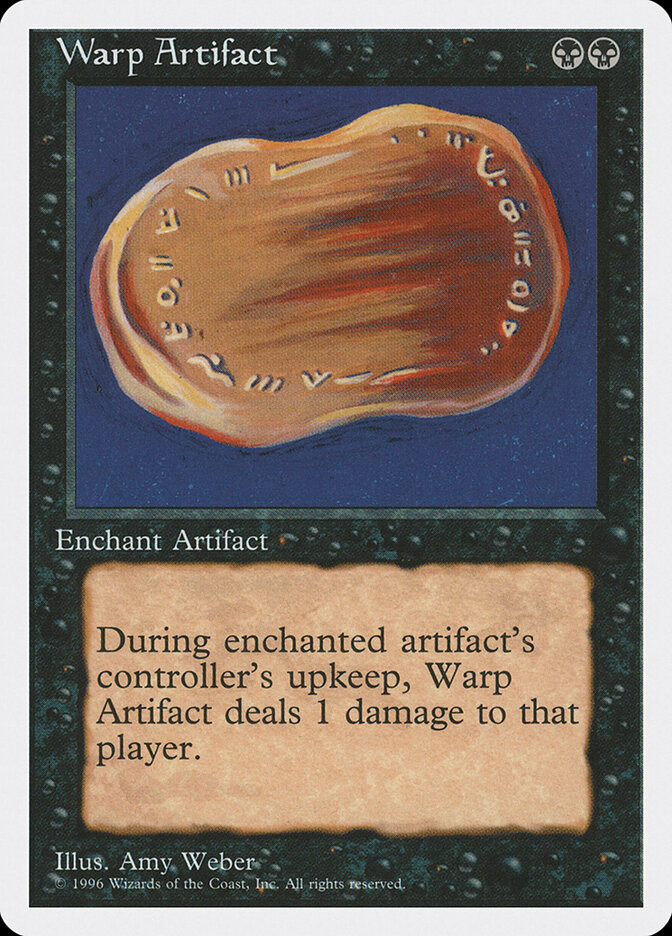 Warp Artifact card front