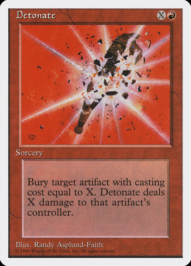 Detonate card front