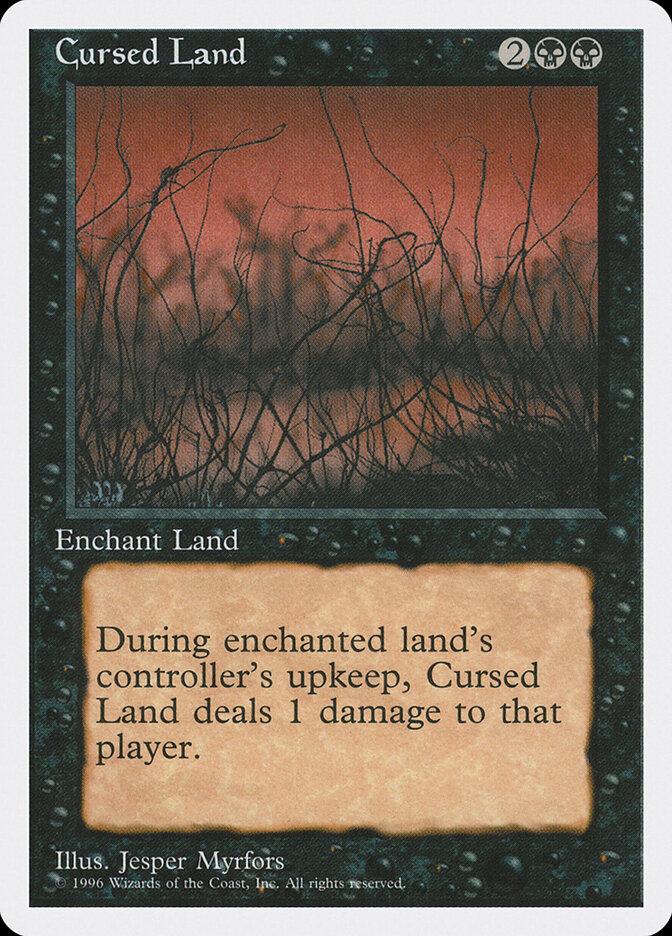 Cursed Land card front