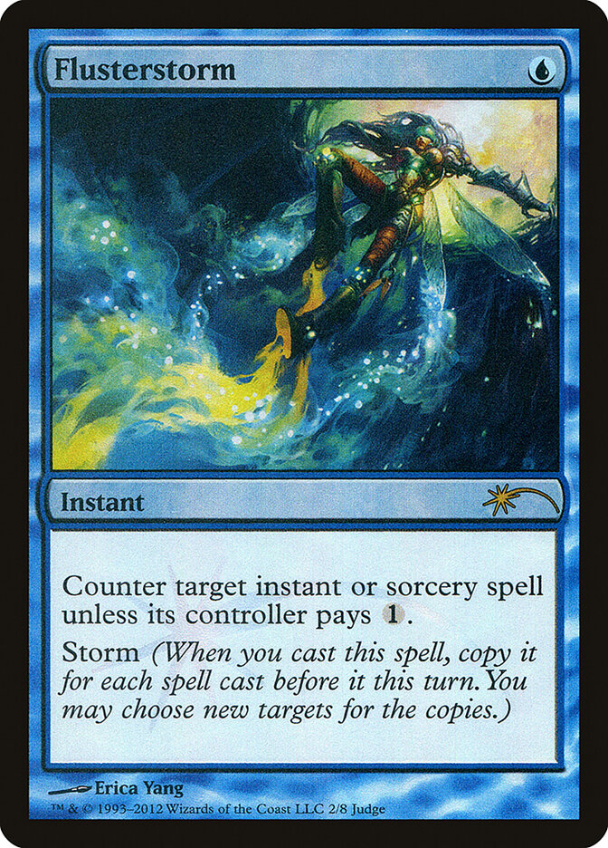Flusterstorm card front