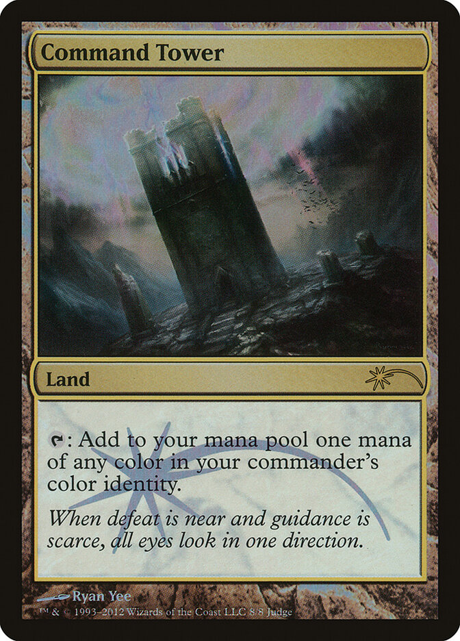 Command Tower card front