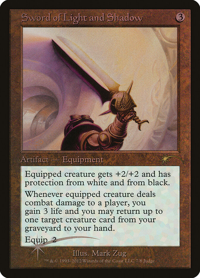 Sword of Light and Shadow card front