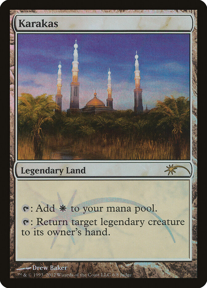 Karakas card front