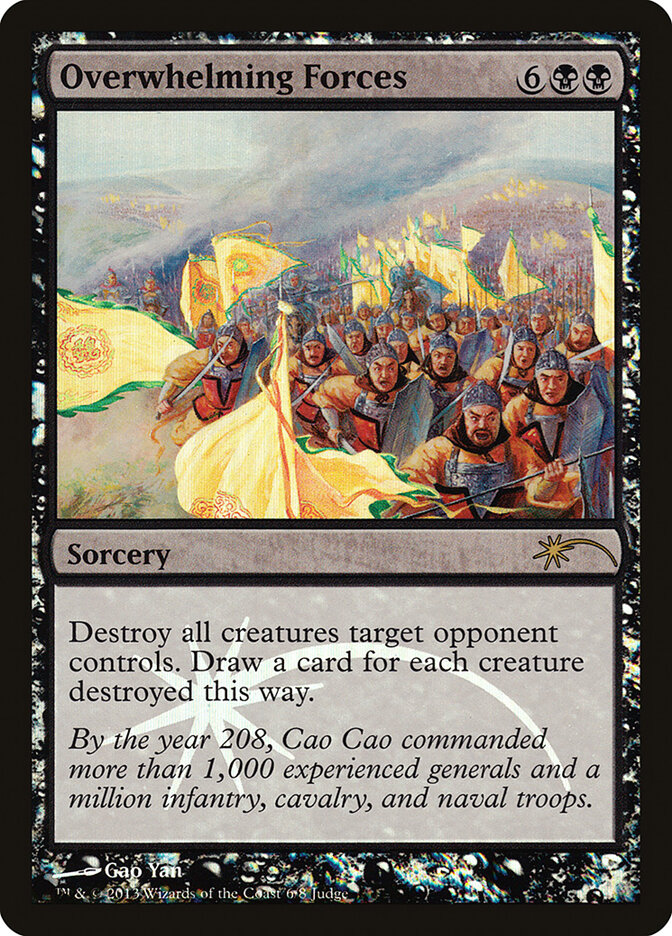 Overwhelming Forces card front