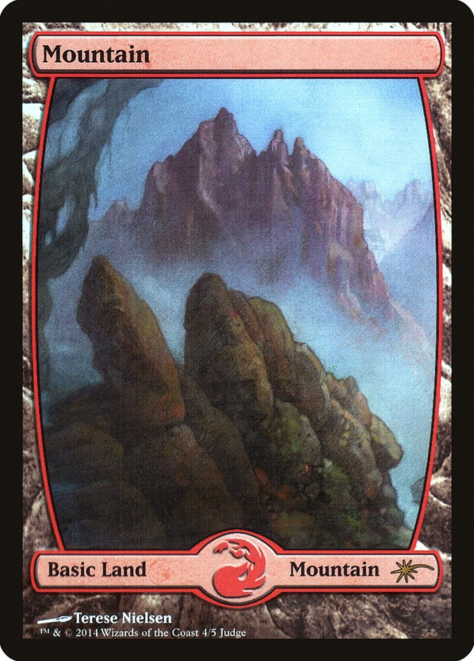Mountain card front