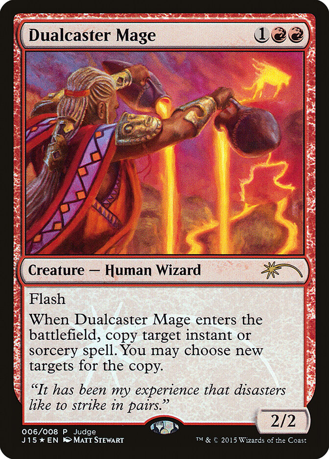 Dualcaster Mage card front