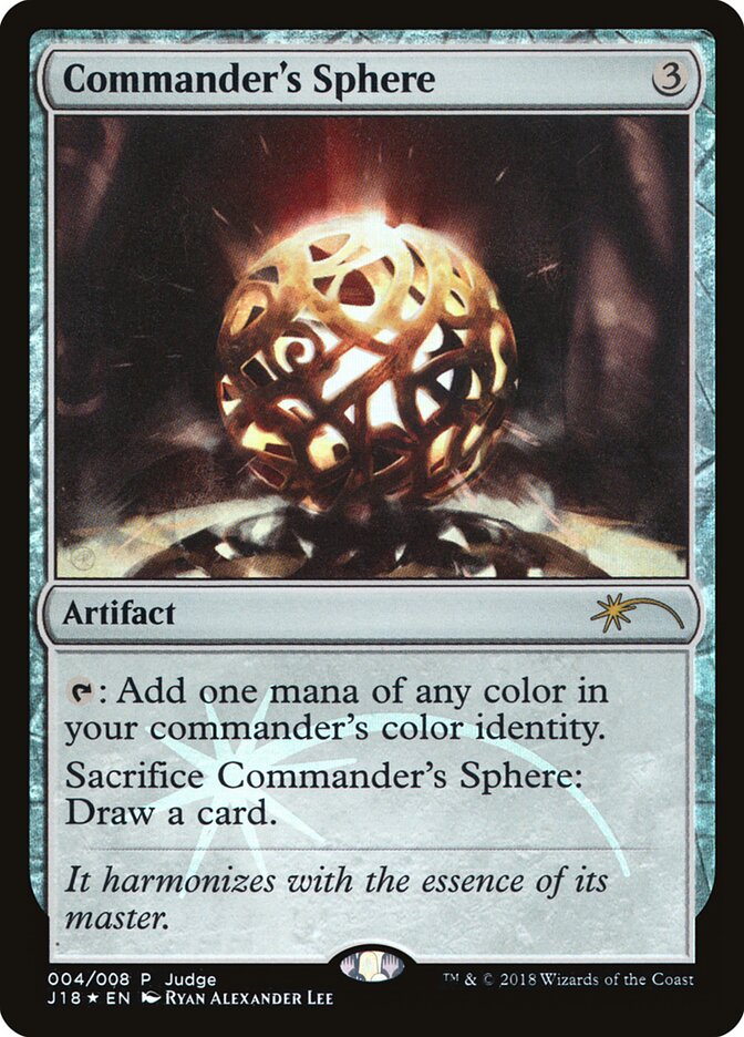 Commander's Sphere card front