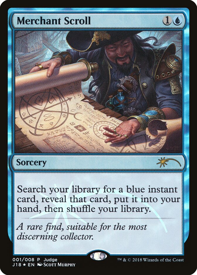 Merchant Scroll card front