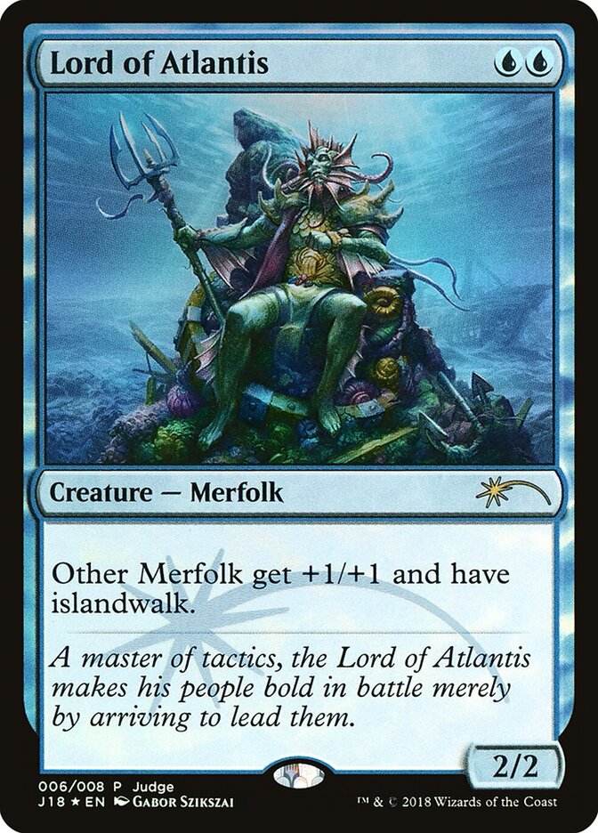 Lord of Atlantis card front