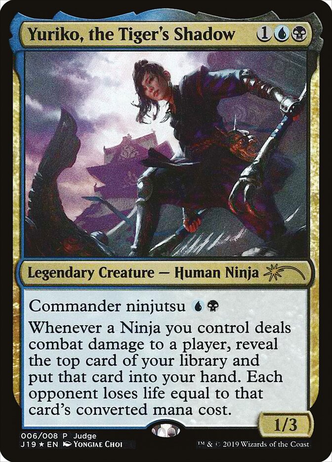 Yuriko, the Tiger's Shadow card front
