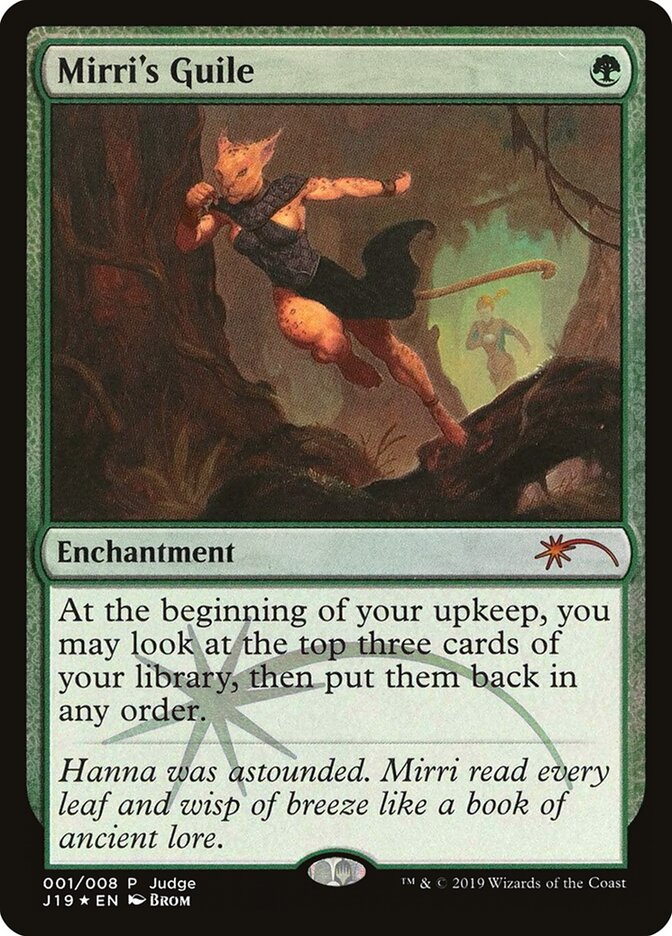 Mirri's Guile card front