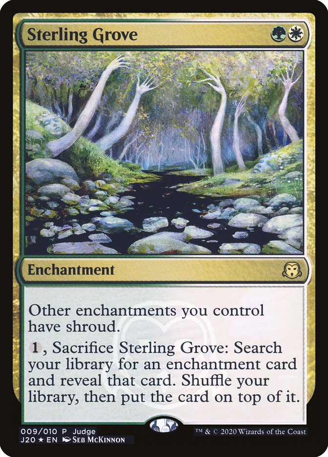 Sterling Grove card front