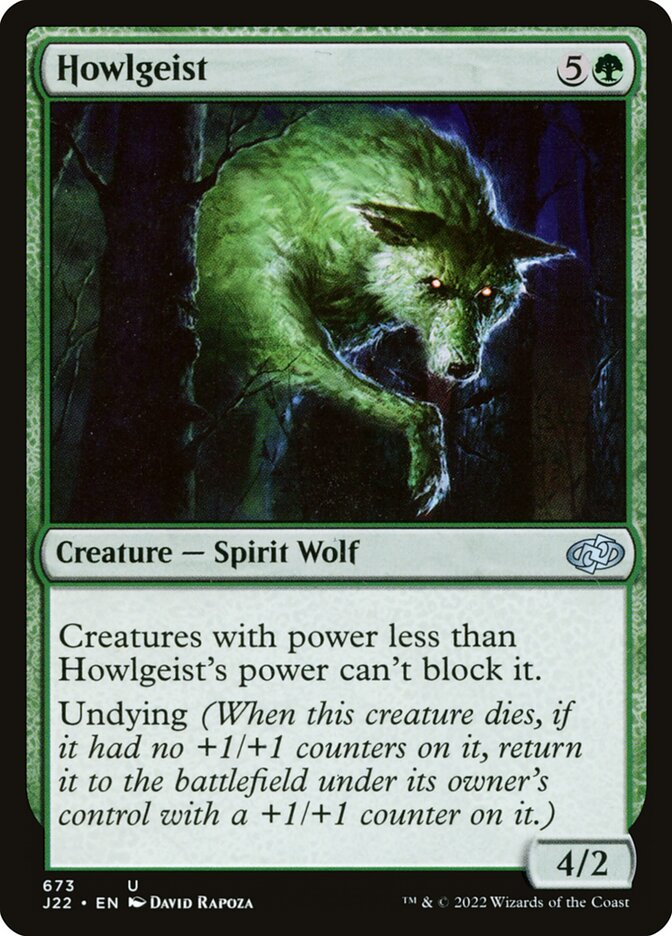 Howlgeist card front