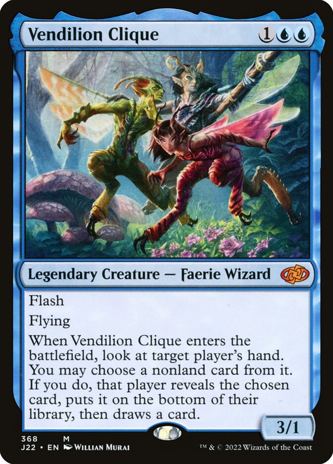 Vendilion Clique card front