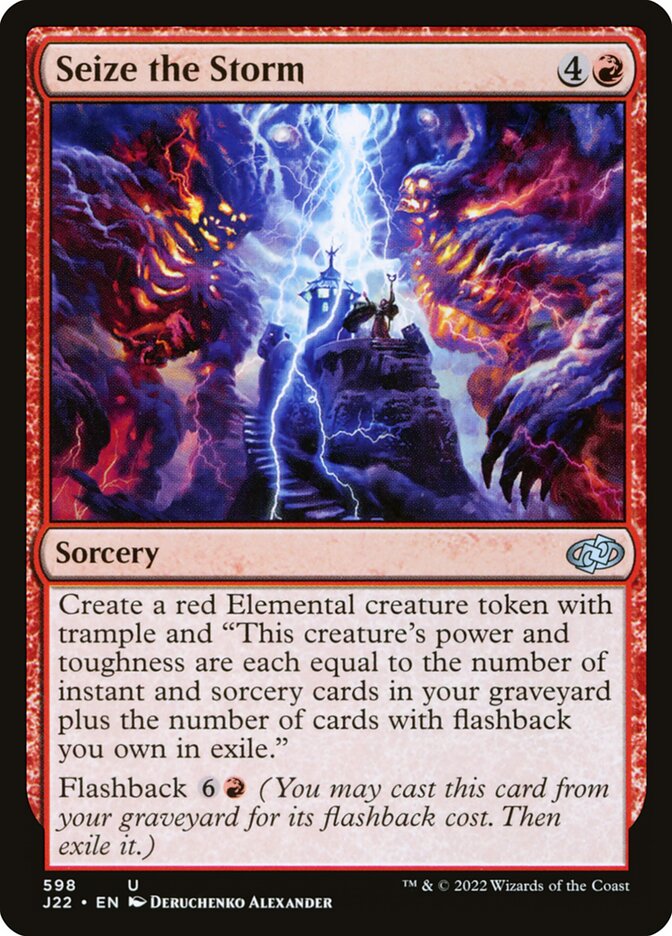 Seize the Storm card front